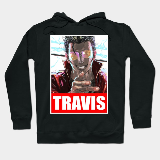 Travis No More Heroes 3 Hoodie by Borton